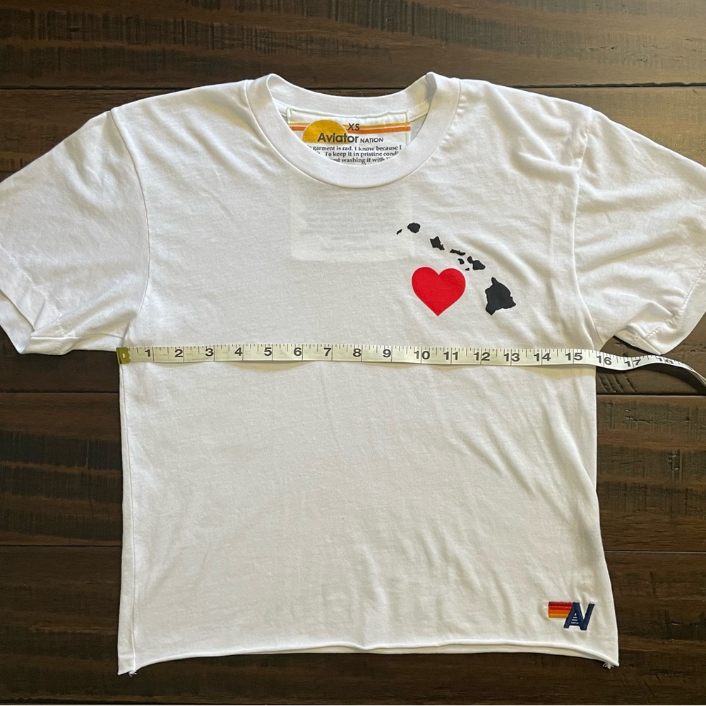 Aviator Nation Hawaii Wildfire Relief Boyfriend Tee - Picture 11 of 12
